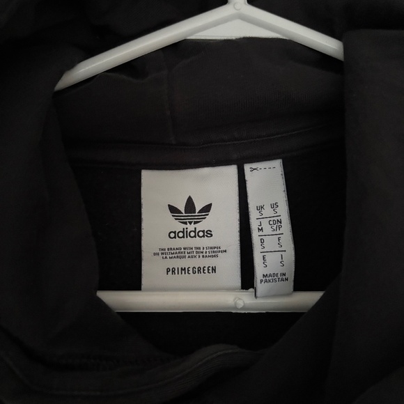 Adidas PRIMEGREEN Men's Fleece Pullover Hoodie - Picture 2 of 3